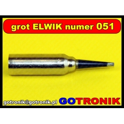 Grot ELWIK GD-2 numer 51 płaski 1,6mm