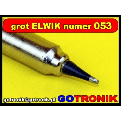 Grot ELWIK GD-3 numer 53 ścięty 1,6mm