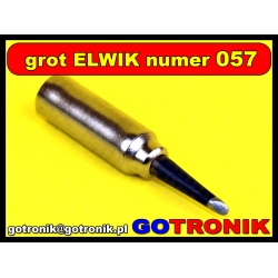 Grot ELWIK GD-3 numer 57 ścięty 2,4mm