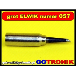 Grot ELWIK GD-3 numer 57 ścięty 2,4mm