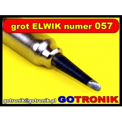 Grot ELWIK GD-3 numer 57 ścięty 2,4mm