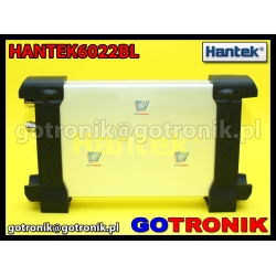 Hantek6022BL oscyloskop cyfrowy 2x20MHz USB PC + analizator stanów logicznych