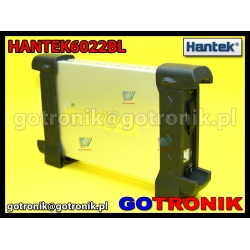 Hantek6022BL oscyloskop cyfrowy 2x20MHz USB PC + analizator stanów logicznych