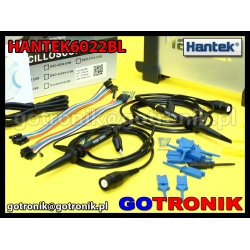 Hantek6022BL oscyloskop cyfrowy 2x20MHz USB PC + analizator stanów logicznych