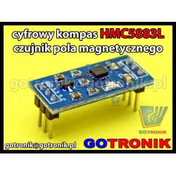 Moduł cyfrowego kompasu HMC5883L 3-osiowy magnetometr - kompas