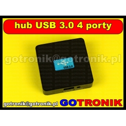 Hub USB 3.0 / 4 porty / HIGH SPEED