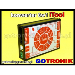 iTool2 - multi konwerter USB na UART, USB Blaster, RS485, RS232, I2C, SPI