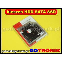 Kieszeń 2,5 HDD 9,5mm SATA SSD