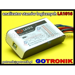 LA1016 - analizator stanów logicznych 16 kanałowy