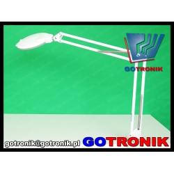 Lampa z lupą 5D + 36LED biała średnica soczewki 5cali = 127mm