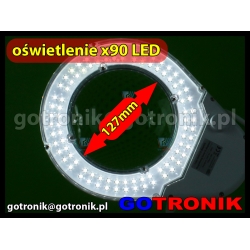 Lampa z lupą 8D (8 dioptrii) 90LED