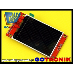 Wyświetlacz LCD TFT przekątna 2.4