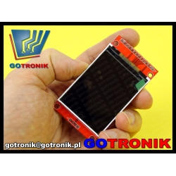 Wyświetlacz LCD TFT przekątna 2.4