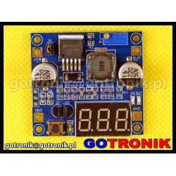 Przetwornica napięcia LM2596 + woltomierz