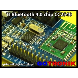 Moduł rozwojowy z TI Bluetooth 4.0 chip CC2540