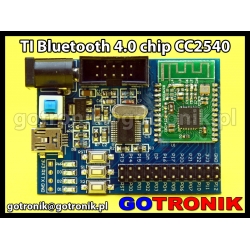 Moduł rozwojowy z TI Bluetooth 4.0 chip CC2540