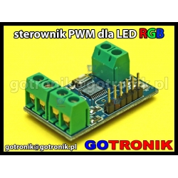 Moduł sterownika diod RGB LED