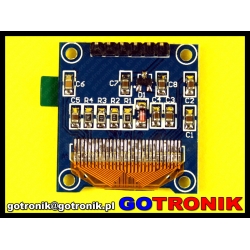 Wyświetlacz OLED 0,96' SSD1306