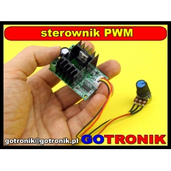 Sterownik PWM 14V-37Vdc max. 5A