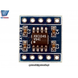 LCT-178 X9C104 cyfrowy potencjometr elektroniczny scalony