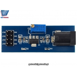 Zasilacz regulowany 2,5V - 10,5V- stabilizator napięcia AMS1117-ADJ