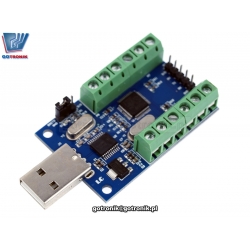 Interfejs USB 10-kanałowy 12-bitowy transfer danych ADC STM32 Komunikacja UART ADC