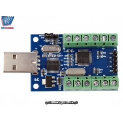 Interfejs USB 10-kanałowy 12-bitowy transfer danych ADC STM32 Komunikacja UART ADC