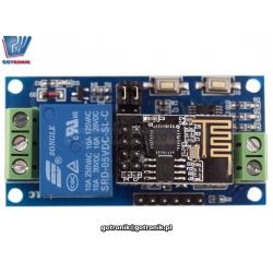 LCT-203 Moduł 1 przekaźnika 5V WiFi ESP8266 sterowanego bezprzewodowo