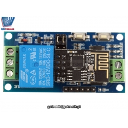 LCT-204 Moduł 1 przekaźnika 12V WiFi ESP8266