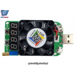 RD LD25 elektroniczne obciążenie 25W DC Electronic Load resistor USB