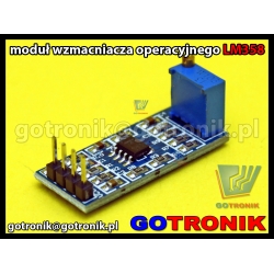 Moduł wzmacniacza operacyjnego LM358