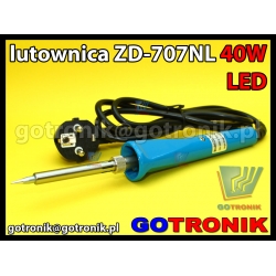 Lutownica 40W z podświetleniem LED ZD-707NL