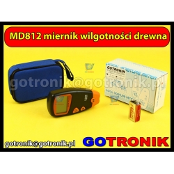 MD812 miernik wilgotności drewna