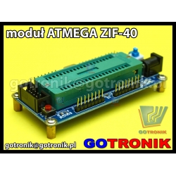 Moduł uruchomieniowy ATMEGA ZIF-40 ISP