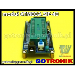 Moduł uruchomieniowy ATMEGA ZIF-40 ISP