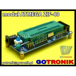 Moduł uruchomieniowy ATMEGA ZIF-40 ISP