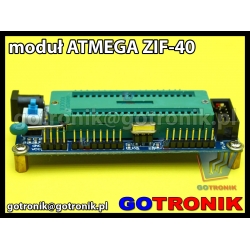 Moduł uruchomieniowy ATMEGA ZIF-40 ISP