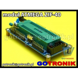 Moduł uruchomieniowy ATMEGA ZIF-40 ISP