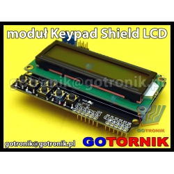 Moduł Keypad Shield LCD do AVR ARDUINO