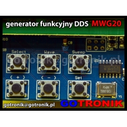 Generator funkcyjny DDS MWG20 1Hz-20MHz