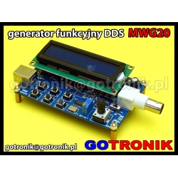 Generator funkcyjny DDS MWG20 1Hz-20MHz