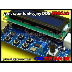 Generator funkcyjny DDS MWG20 1Hz-20MHz