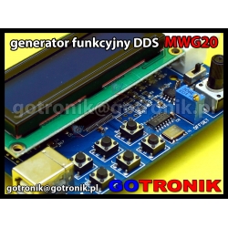 Generator funkcyjny DDS MWG20 1Hz-20MHz