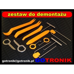 Zestaw 12 narzędzi do demontażu