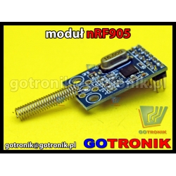 Moduł nRF905 nadajnik-odbiornik 433MHz ISM