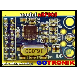 Moduł nRF905 nadajnik-odbiornik 433MHz ISM