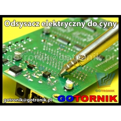 Odsysacz elektryczny ZD-211 do cyny + grot gratis