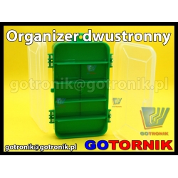 Organizer dwustronny 8+5 przegródek wymiary: 165 x 95 x 45 mm