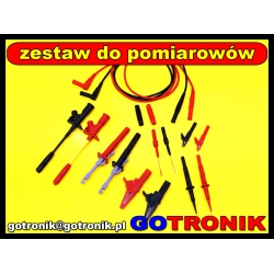 Zestaw końcówek pomiarowych - 16 elementów