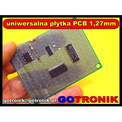 Uniwersalna płytka drukowana PCB raster 1,27mm
